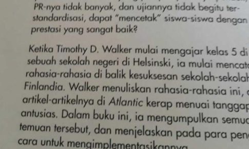 RESES: WAKTU ISTIRAHAT OTAK BAGI ANAK-ANAK
